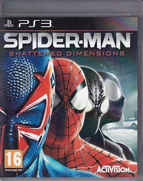 Spider-Man Shattered Dimensions - PS3 - Uden Manual (B Grade) (Genbrug)